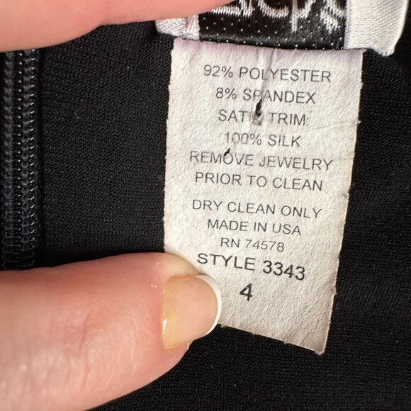 Cache Asymmetrical Babydoll Evening Slip Dress 4 Vintage Y2K 90s Flowy Prom Maxi - Picture 4 of 8